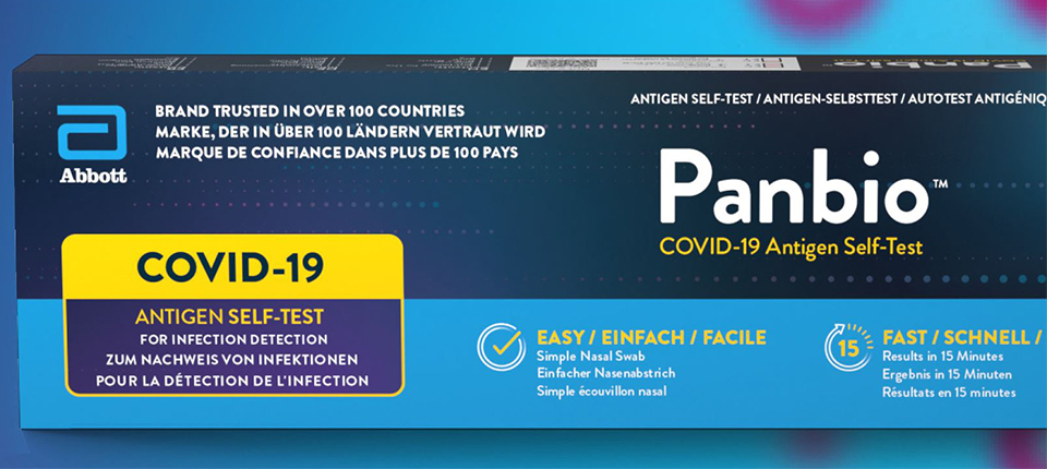 Abbott Launches Panbio™ COVID-19 Antigen Self-Test in India