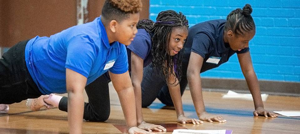 HELPING KIDS STAY HEALTHY