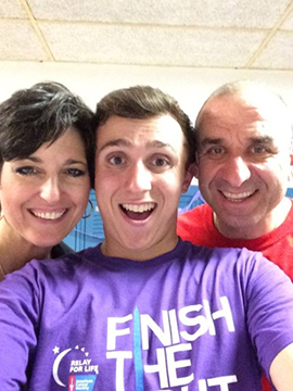 Jo Anne, Brian and Mike Rubin
