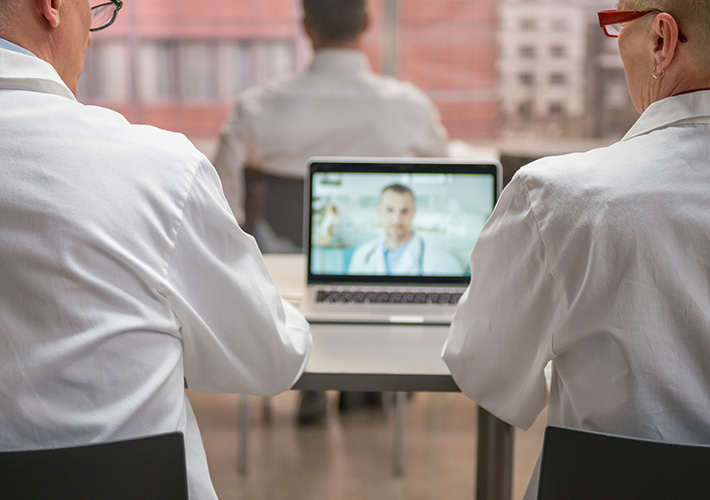 Telehealth doctor visit