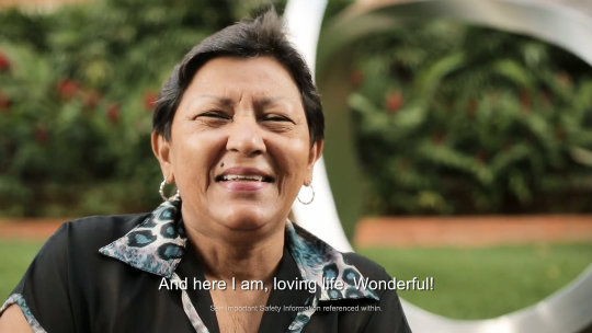 Octalina Mendoza, the first MitraClip patient