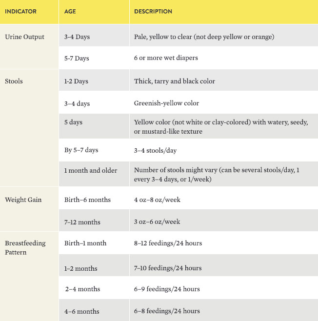 Similac Baby Feeding Chart